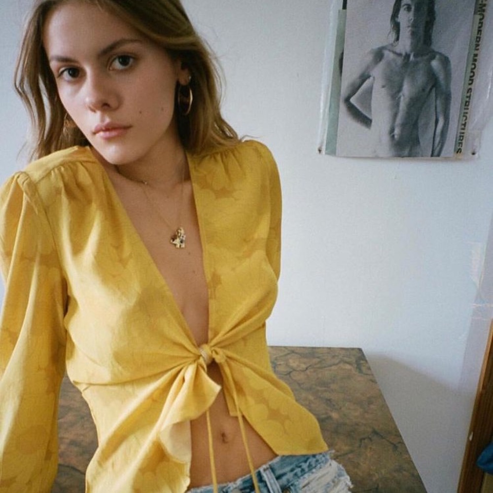 Realisation Par stevie top in sunflower